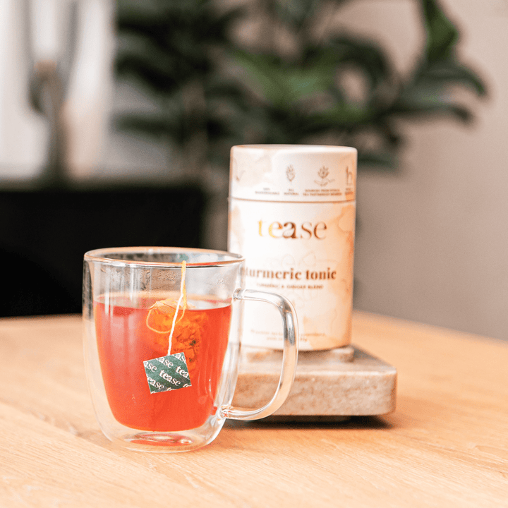 Turmeric Tonic Ginger Adaptogen + Superfood Tea Blend