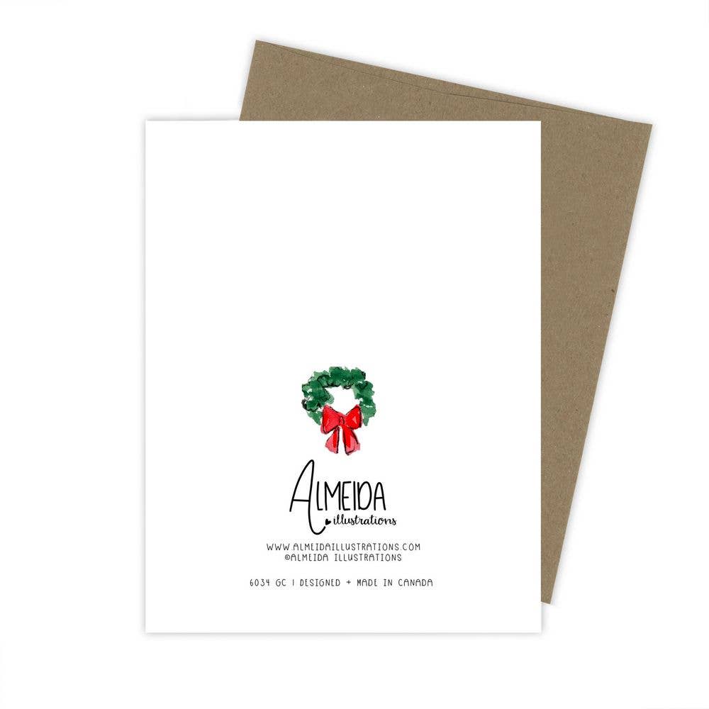 Christmas House Greeting Card