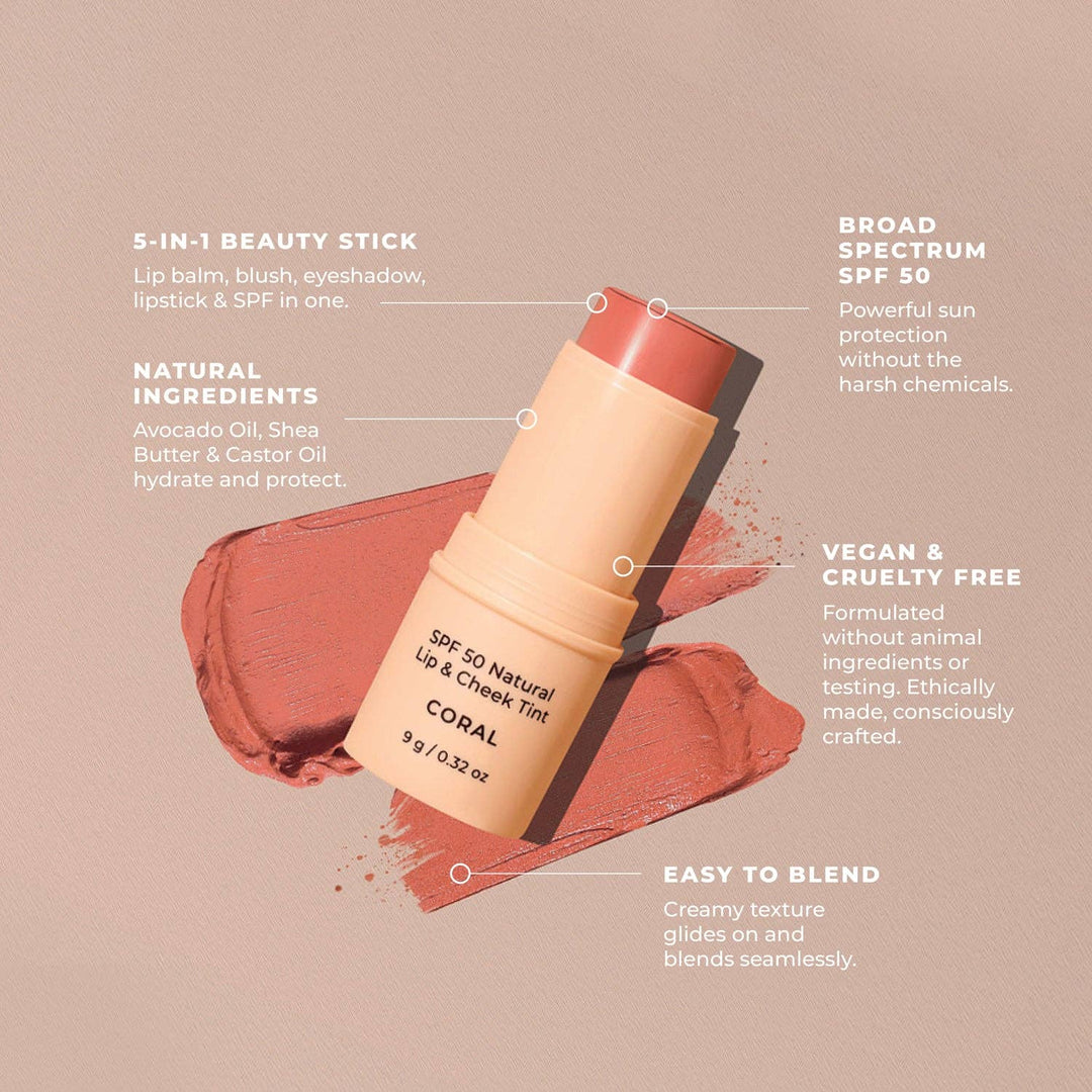 SPF 50 Natural Lip & Cheek Tint