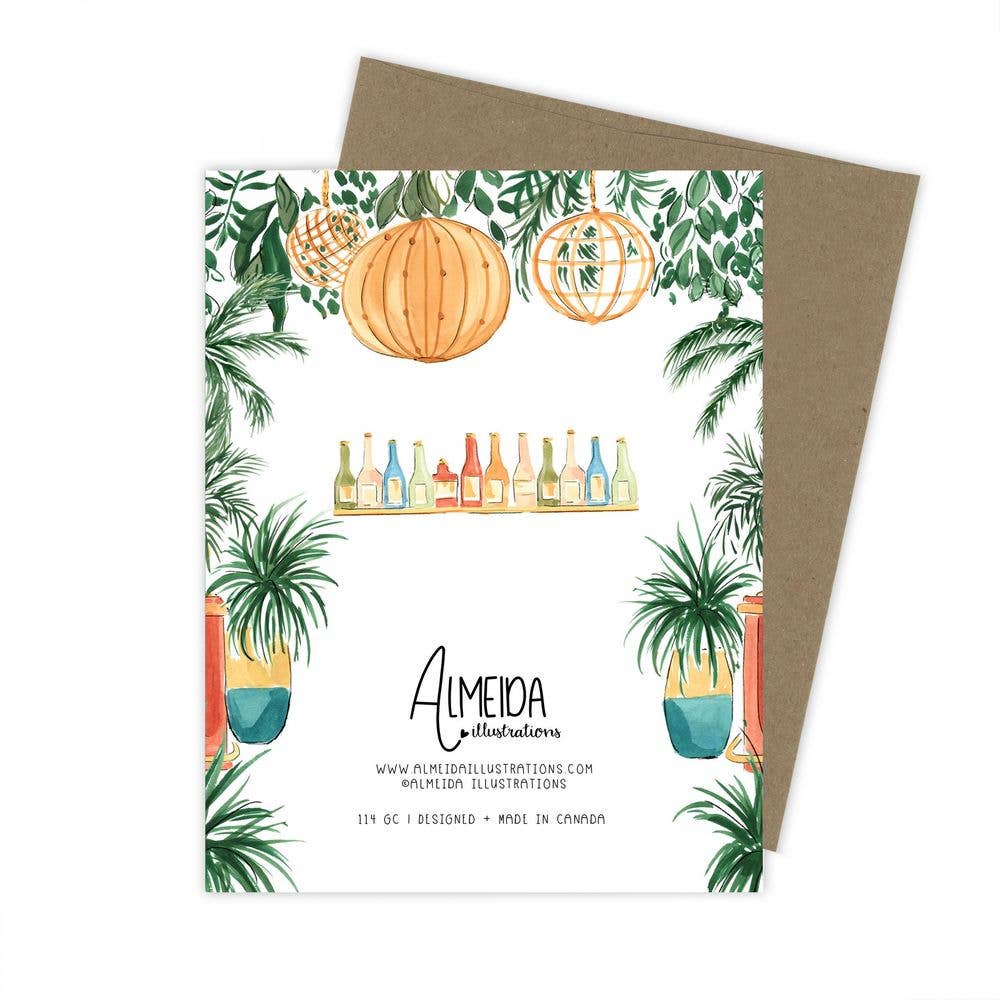 Tropical Birthday Cheers Card