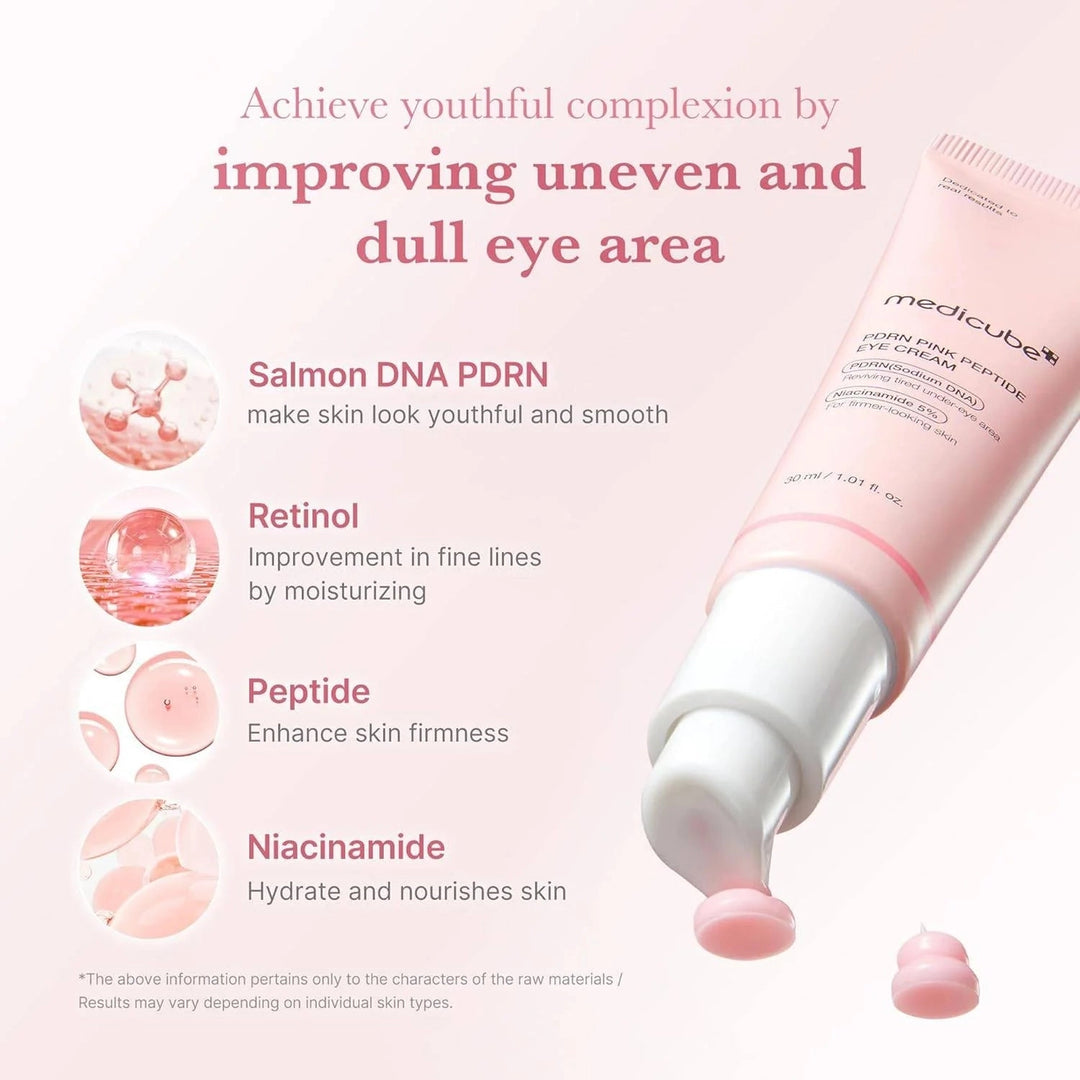Medicube Pdrn Pink Peptide Eye Cream