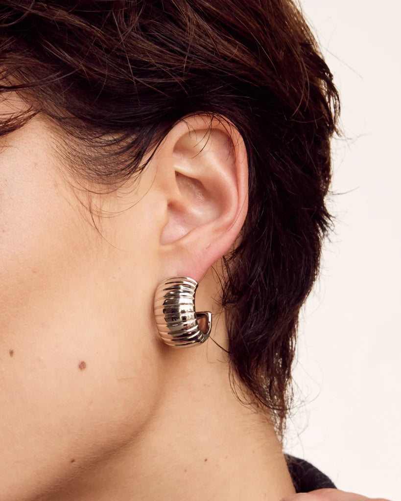 Remy Ridged Hoops