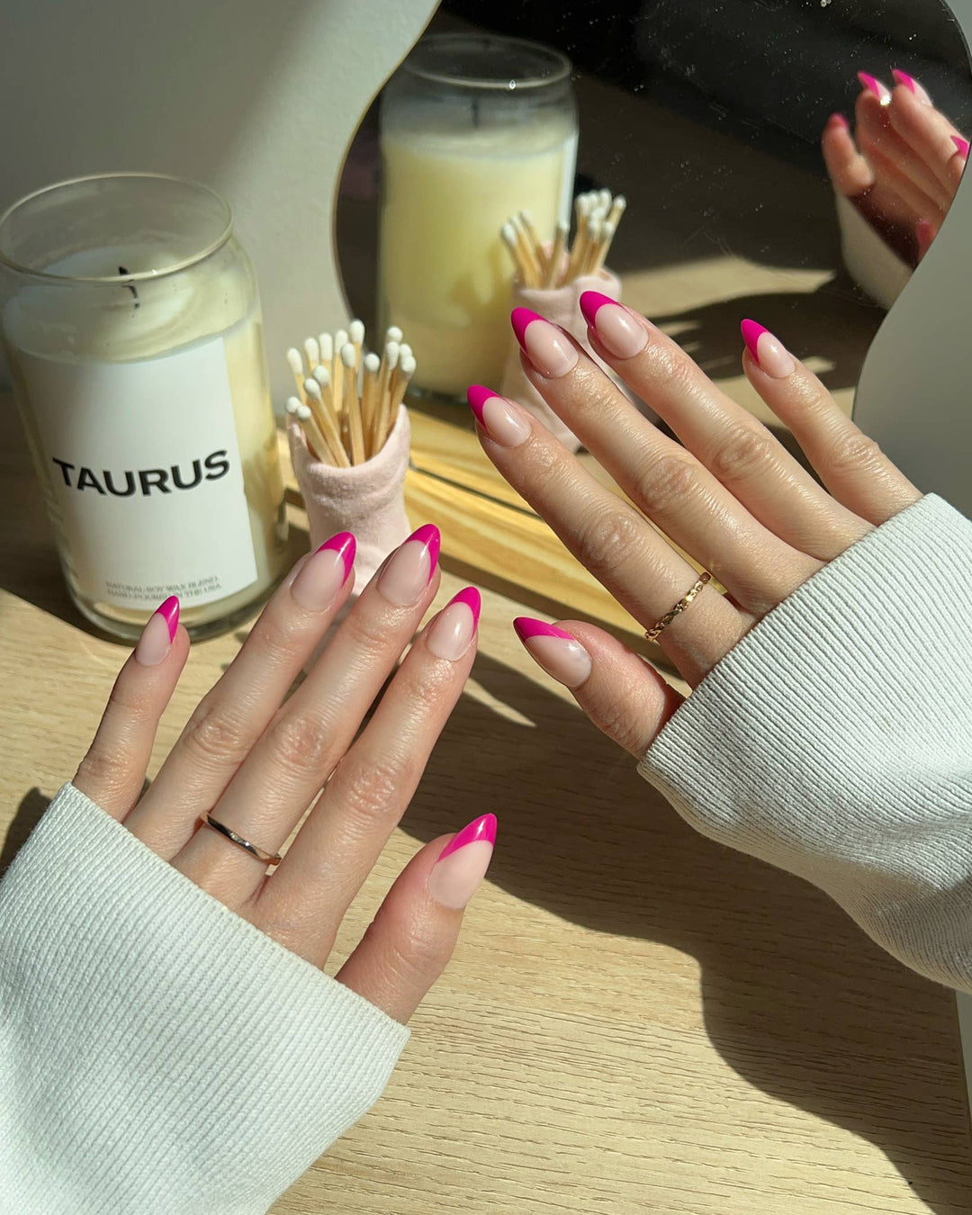 Raspberry Sorbet Press-On Nails