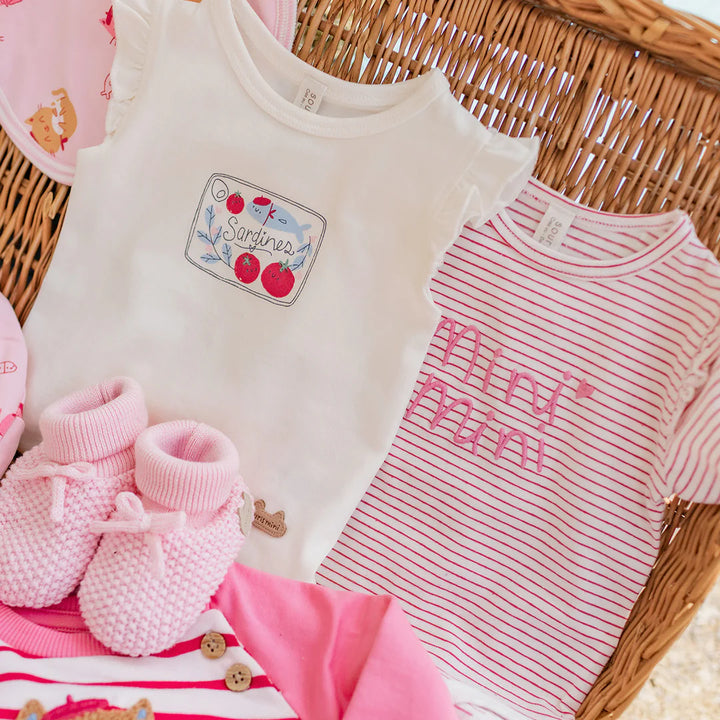 Sardine Ruffle Onesie