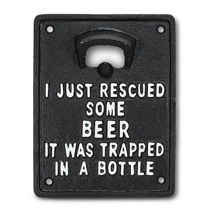 Rescued Beer Wall Opener