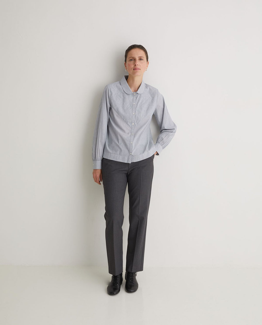 Fine Stripe Button up