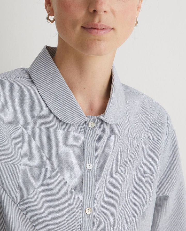 Fine Stripe Button up