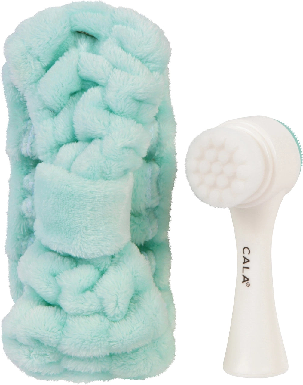 Goal To Glow Dual Action Facial Brush & Headband Set