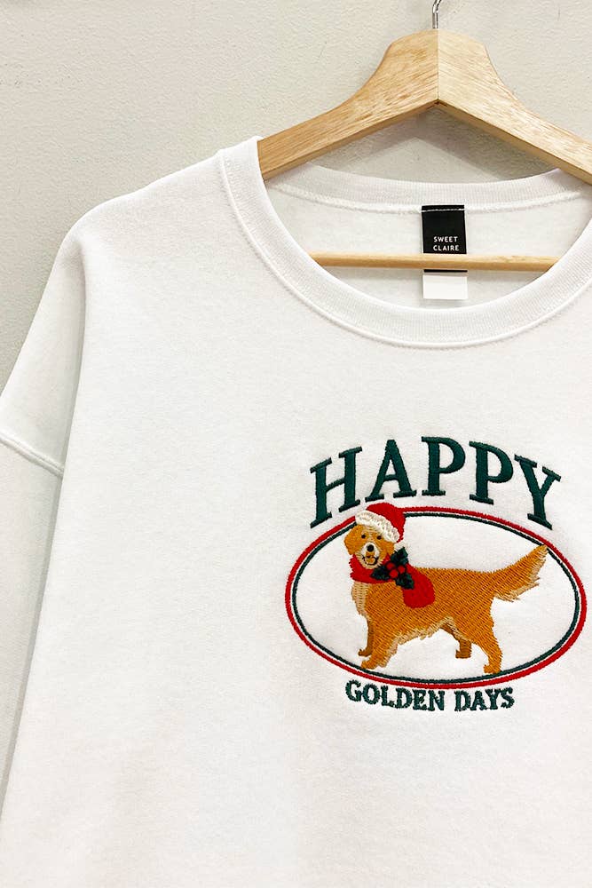 Golden Days Holiday Sweatshirt
