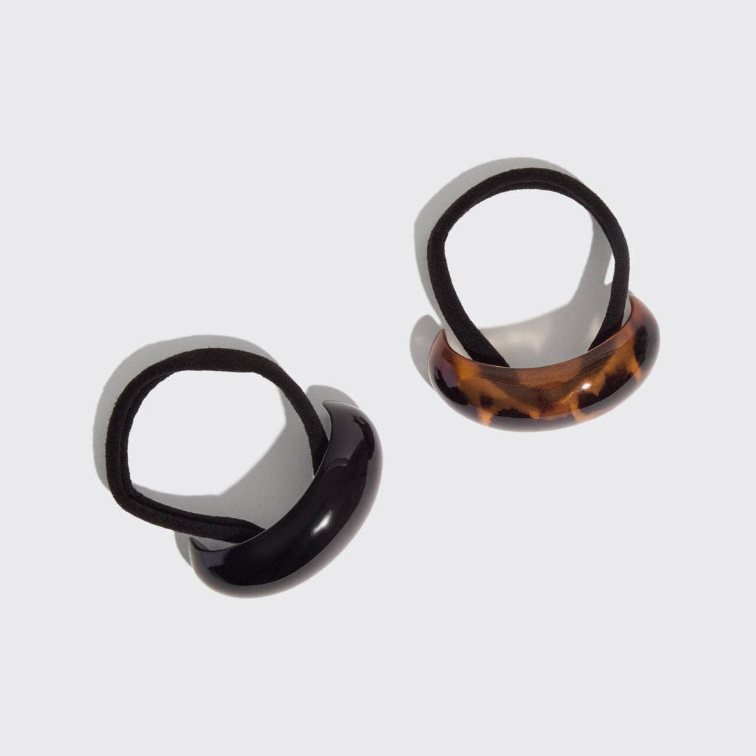 Black & Tort Cloud Cuffs