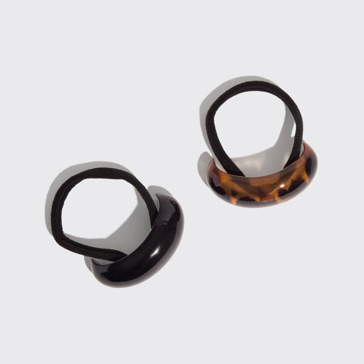 Black & Tort Cloud Cuffs