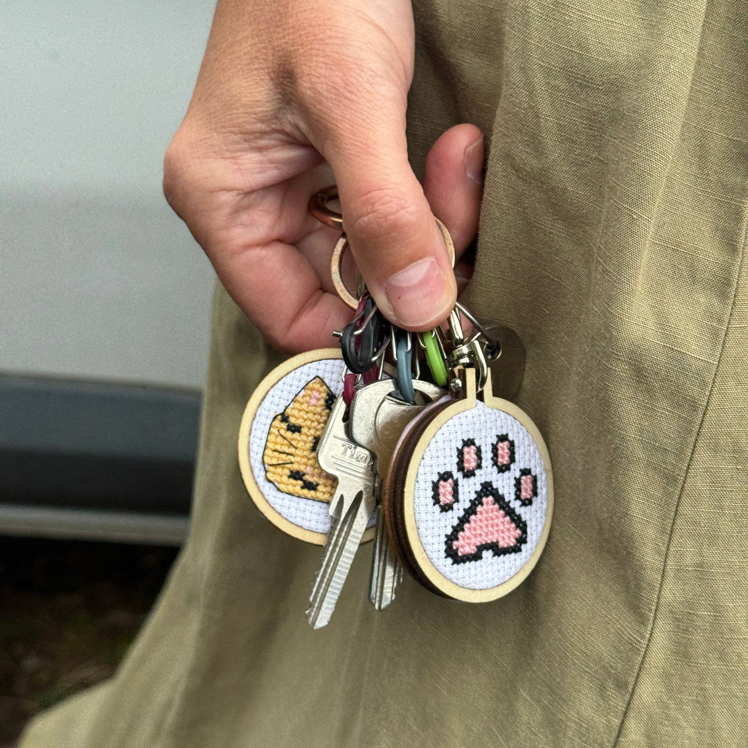 I Love You Mini Cross Stitch Kit