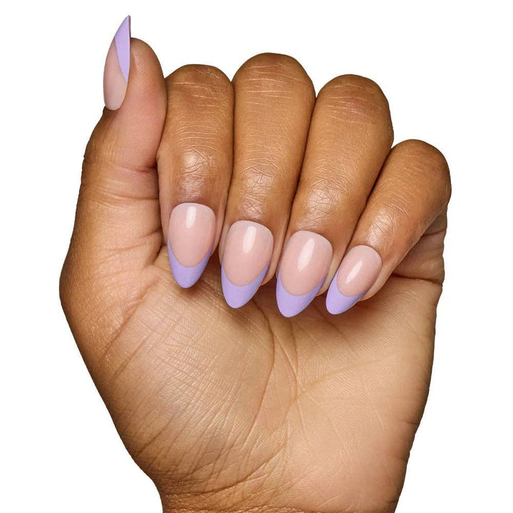 French Lilac Press-On Nails | Spring Purple