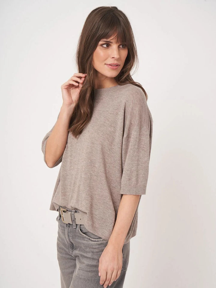 Fine knit sweater