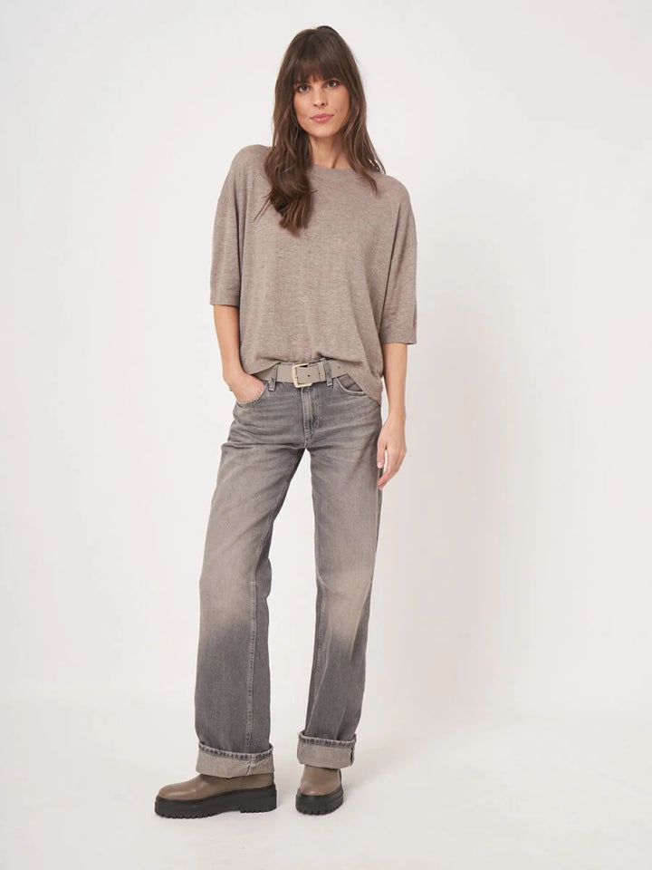 Fine knit sweater