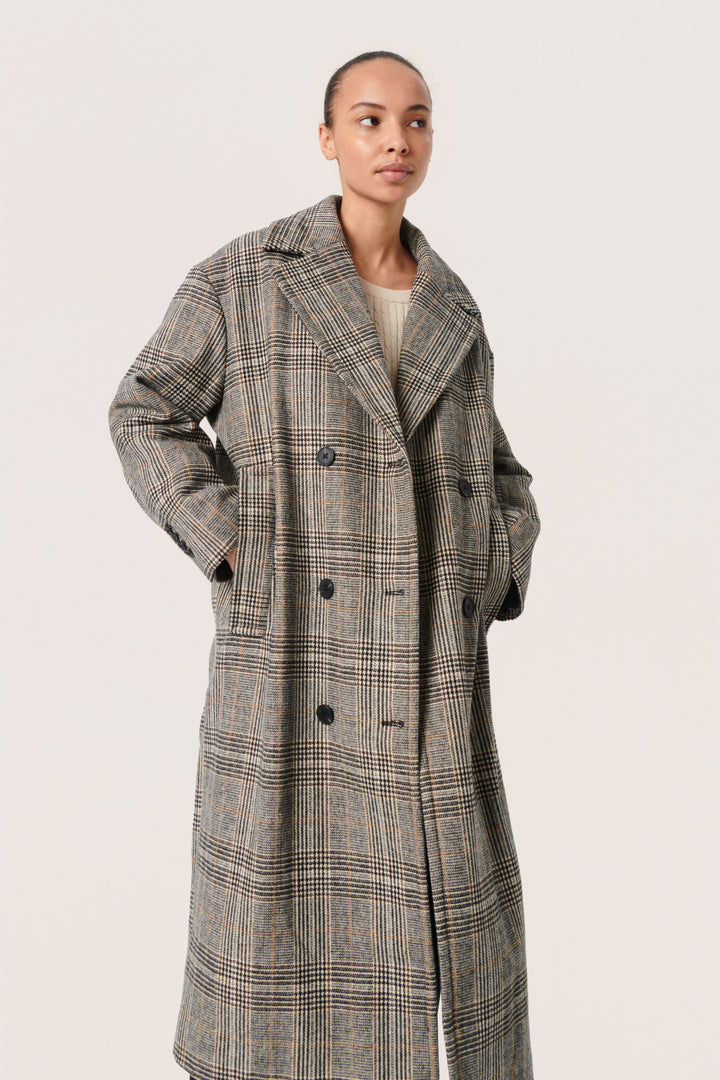 Chicka Checked Coat