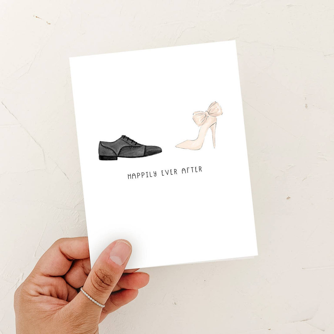 Happily Ever After Mr + Mrs Card