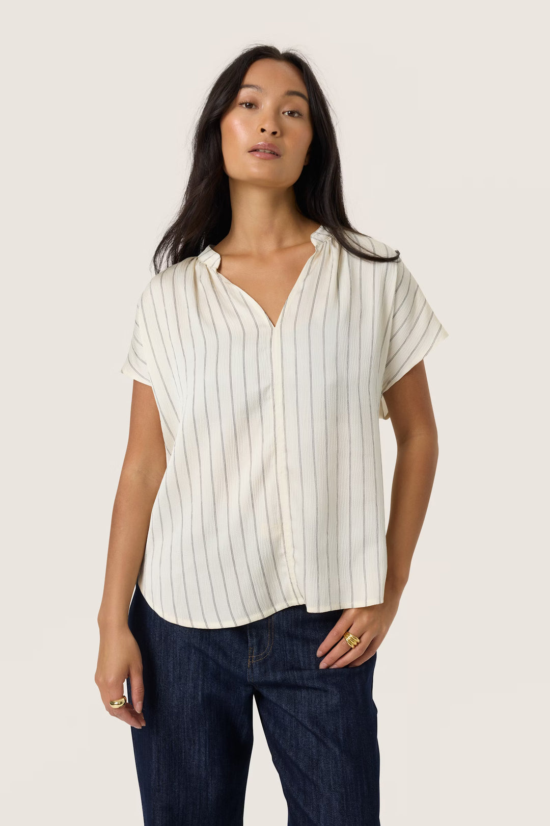 Iona Stripe Blouse