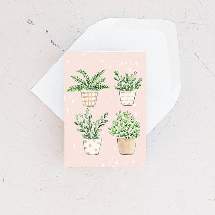 Plants Quartet Mini Card