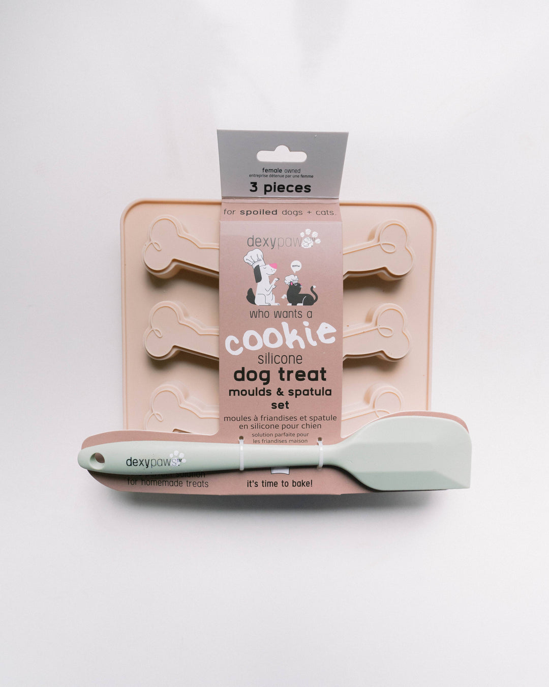 3-Piece Silicone Treat Mould Set