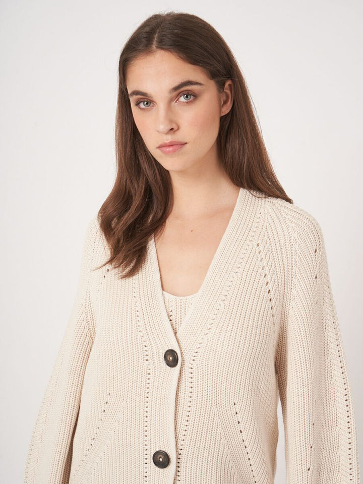 Chunky Cotton Cardigan