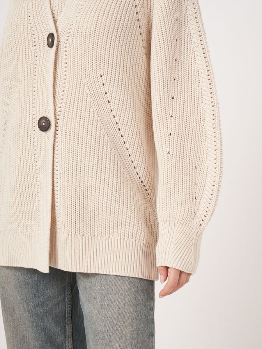 Chunky Cotton Cardigan