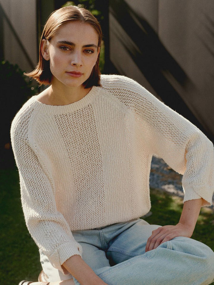 Open Knit Sweater