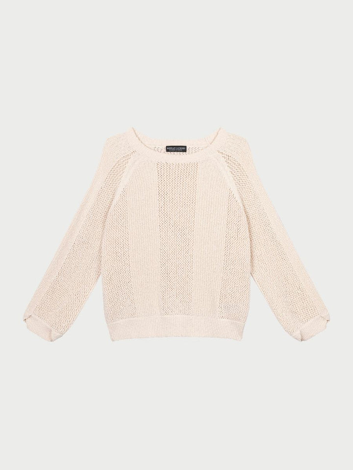 Open Knit Sweater