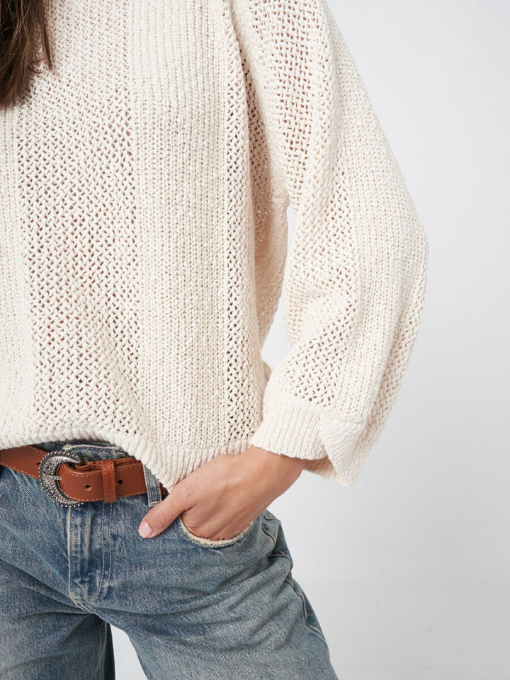 Open Knit Sweater