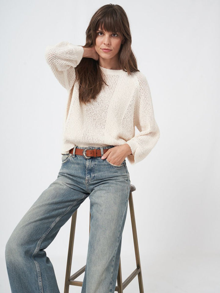 Open Knit Sweater