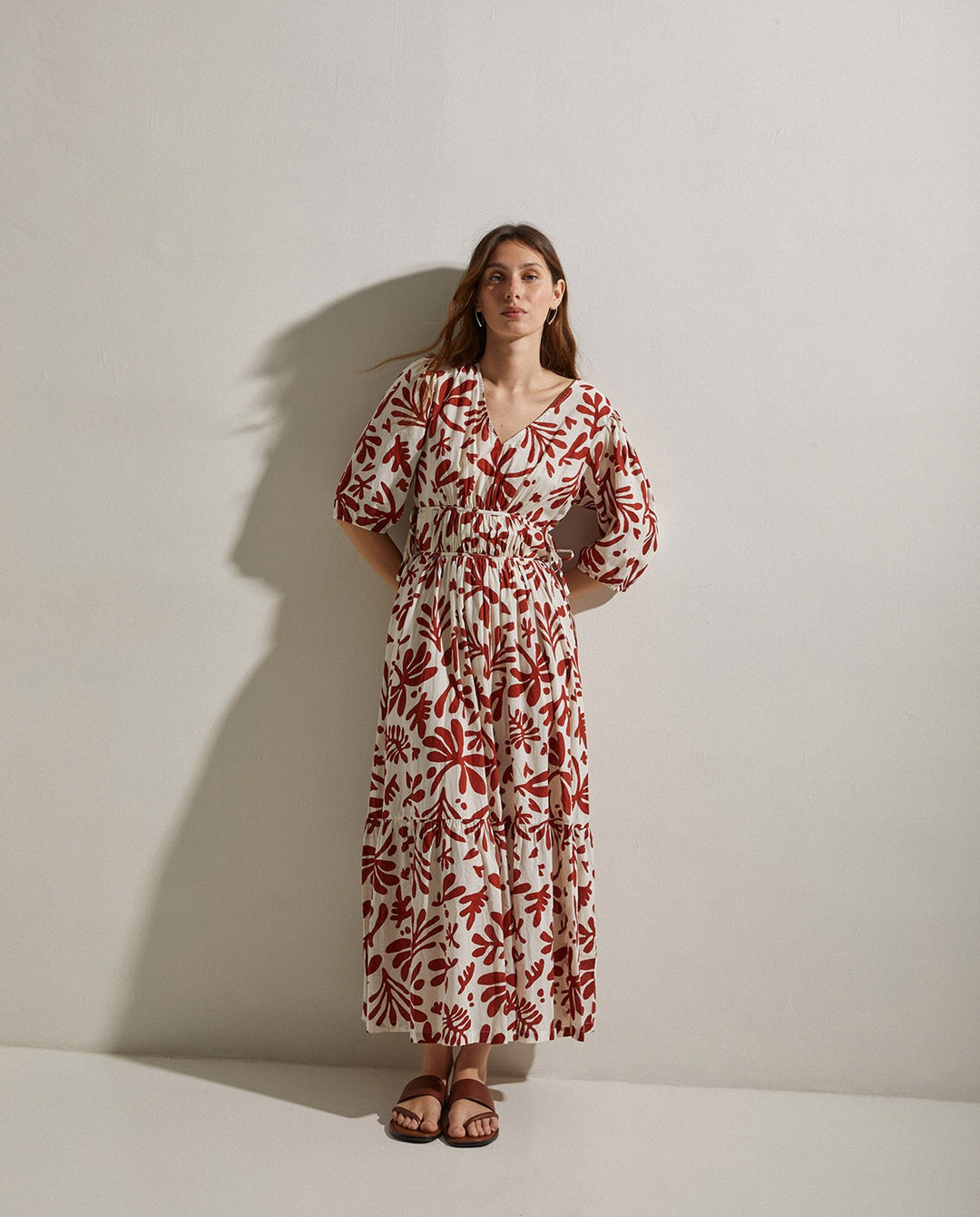 Flowery Maxi Dress