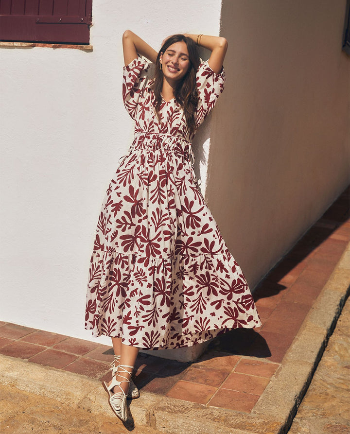 Flowery Maxi Dress