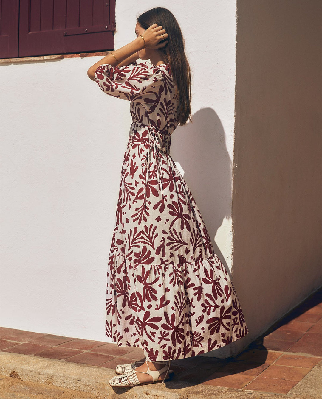 Flowery Maxi Dress