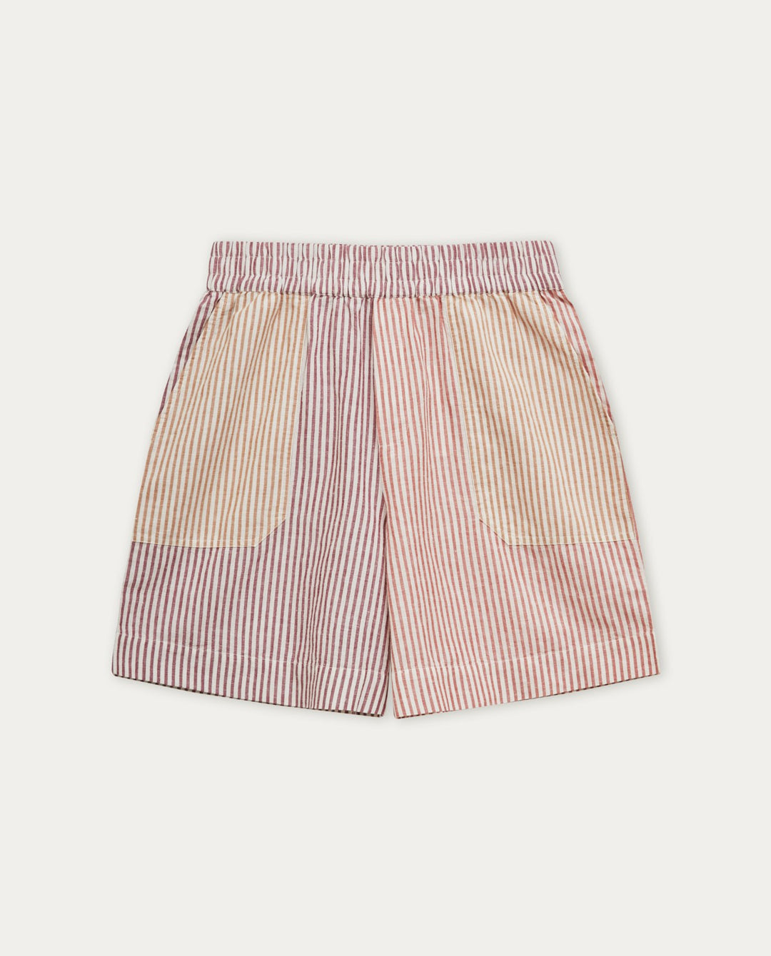 Striped Linen Shorts