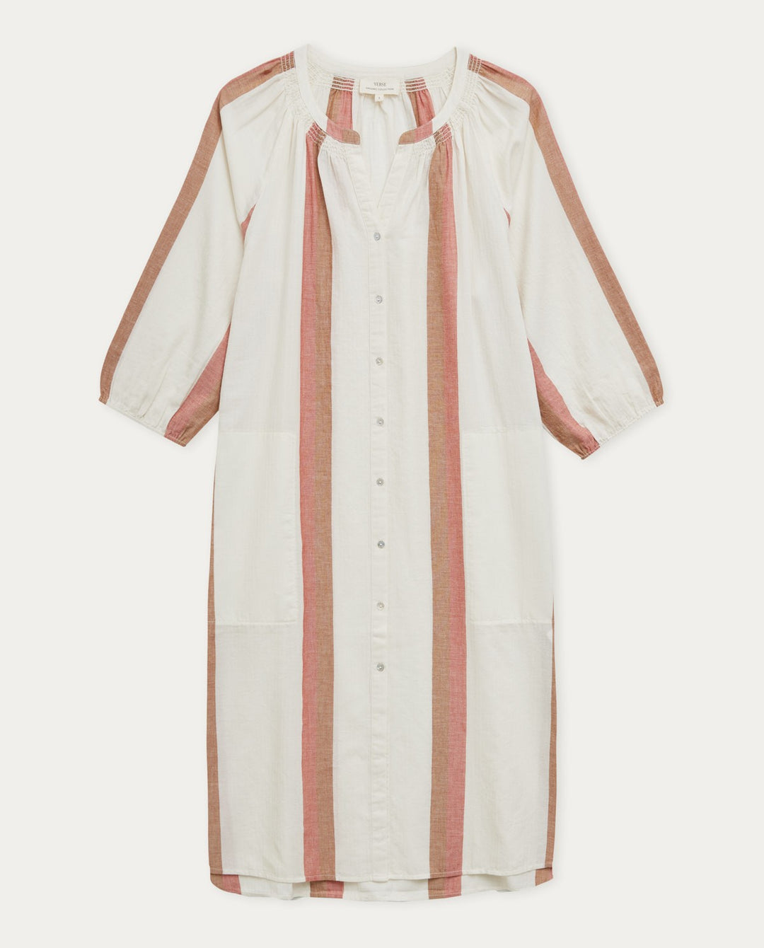 Striped Cotton Kaftan