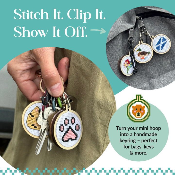 S**t Happens! Mini Cross Stitch Kit