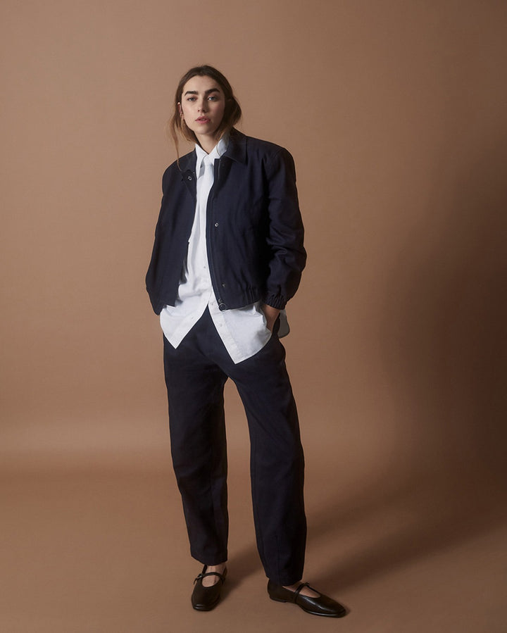 Wide Cotton Trousers