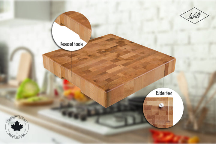 Butcher Block - 12 x 12 x 2