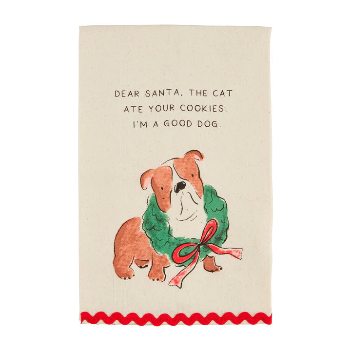 Christmas Dog Kitchen Towels