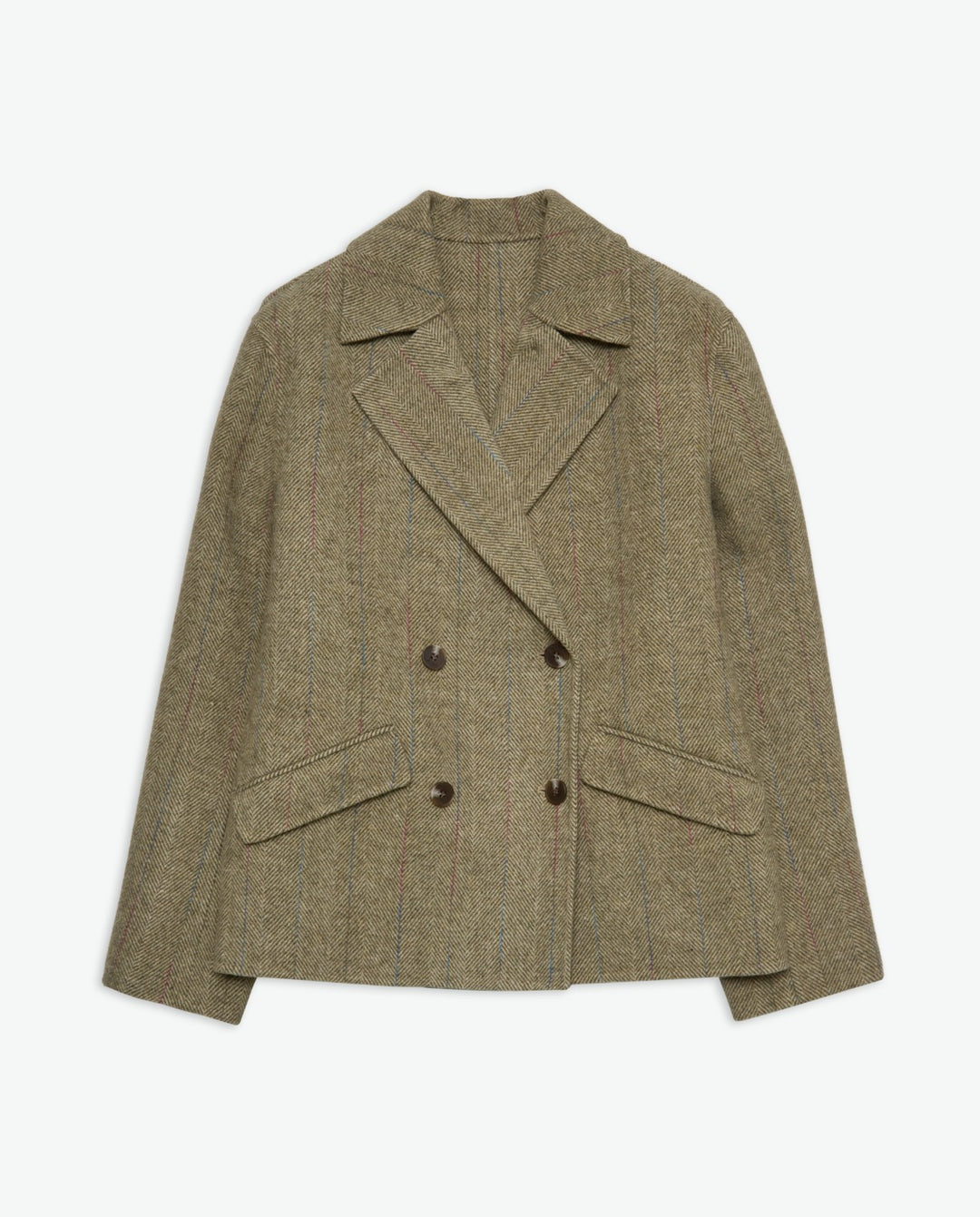 Herringbone Short Coat