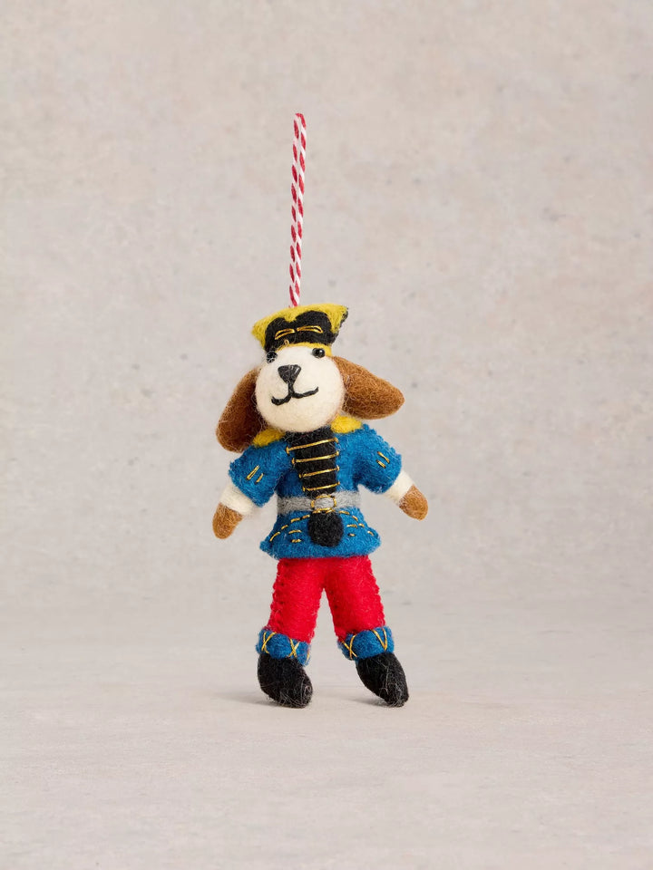 Dog Nutcracker Ornament