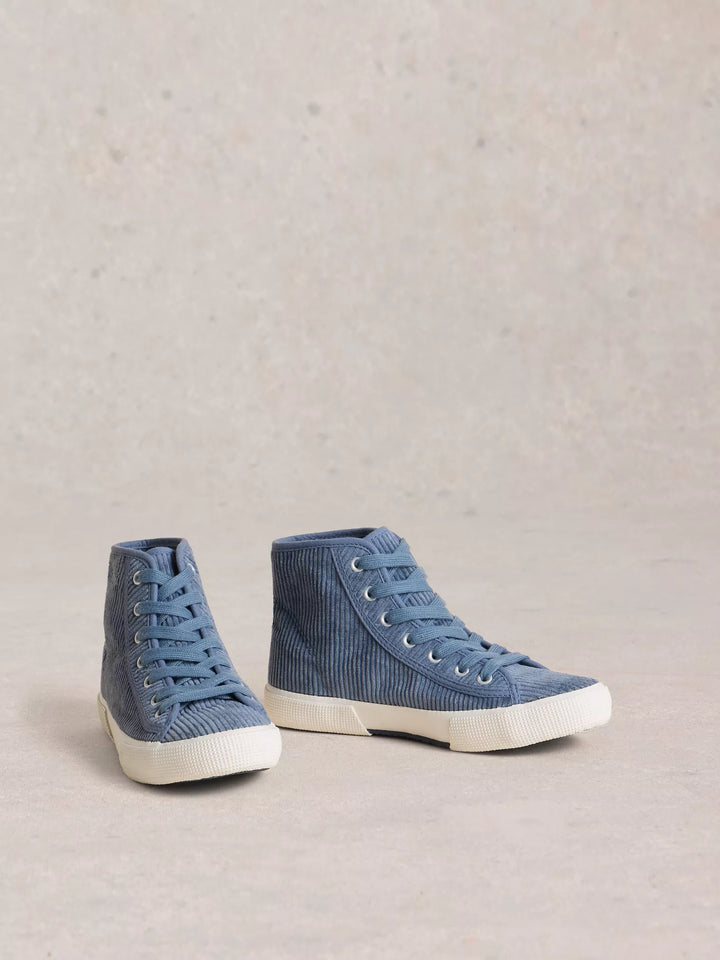 Pipa Cord Hi-top Trainer