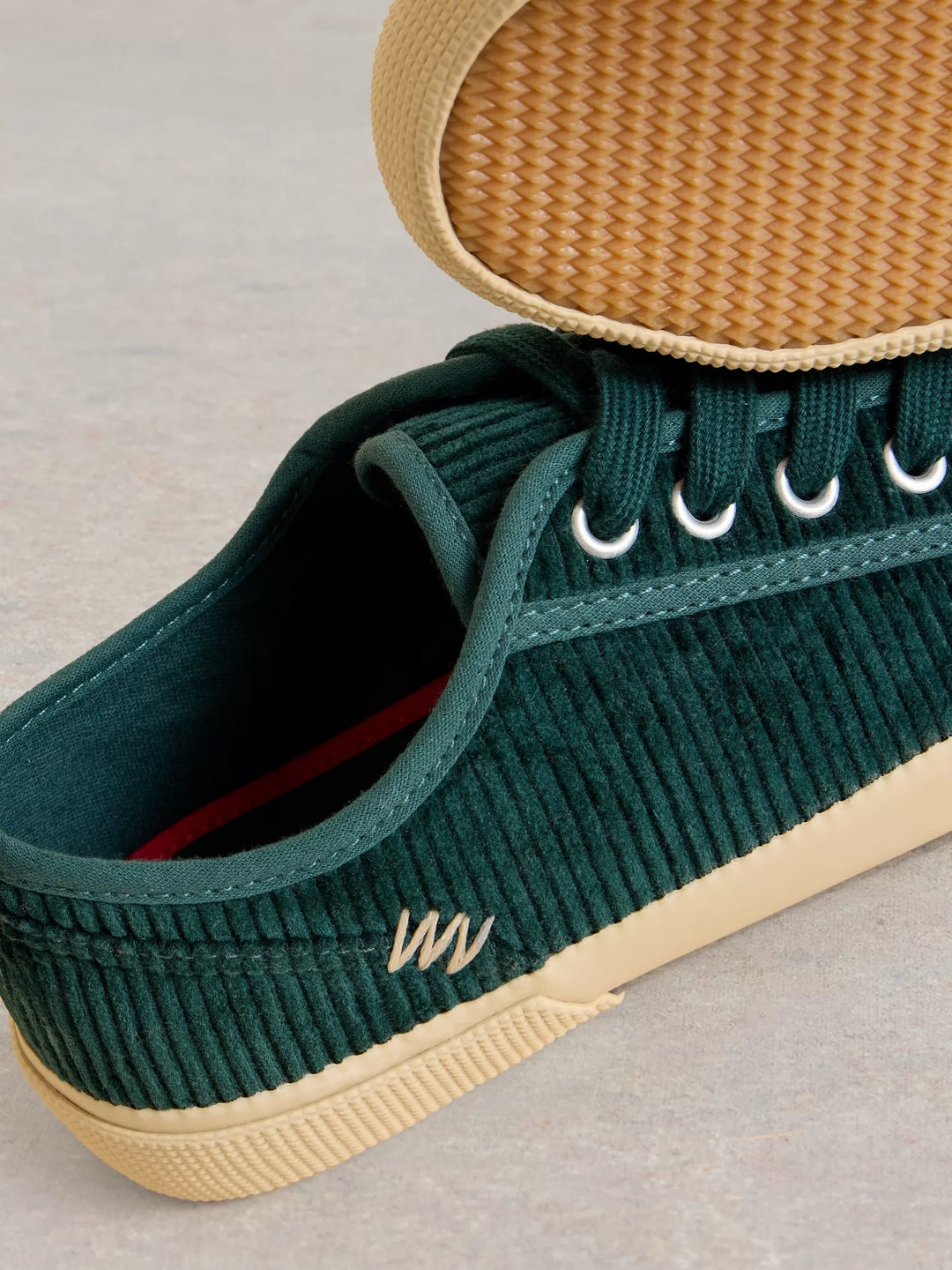 Pipa Cord Lace Up Trainer