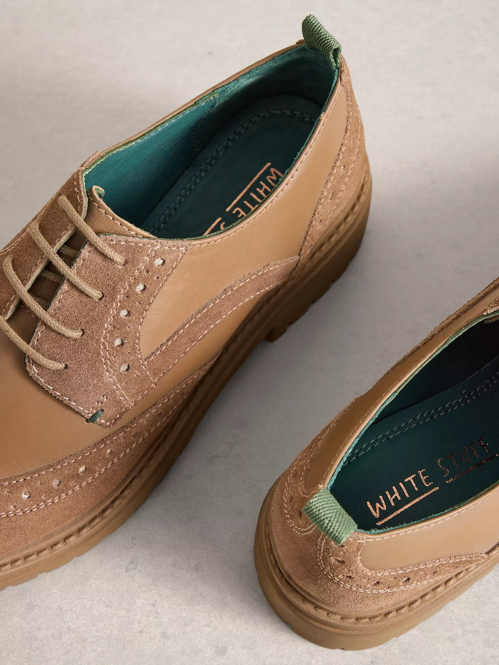 Thistle Chunky Lace Up Brogue