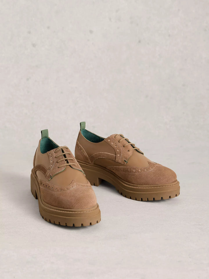 Thistle Chunky Lace Up Brogue
