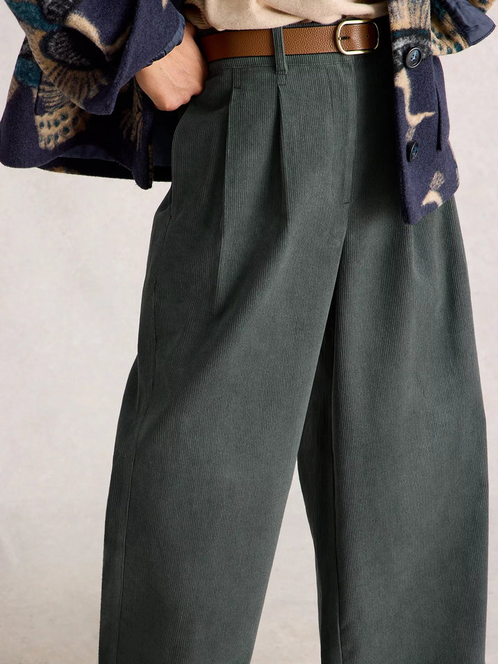 Sasha Wide Leg Cord Trousers