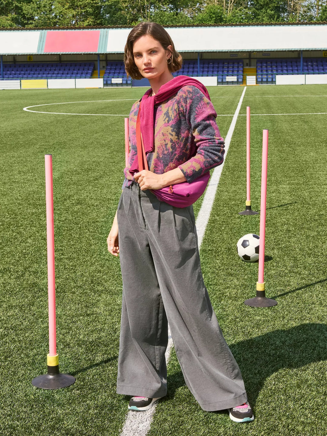 Sasha Wide Leg Cord Trousers