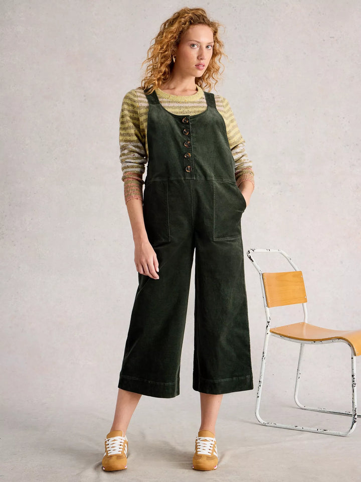 Viola Cord Dungaree