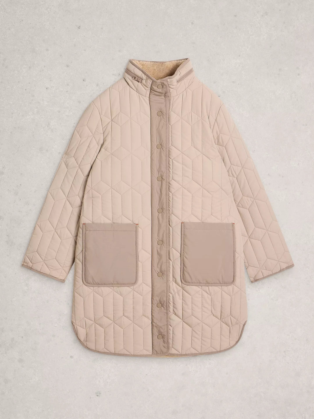 Carmel Borg Quilted Coat