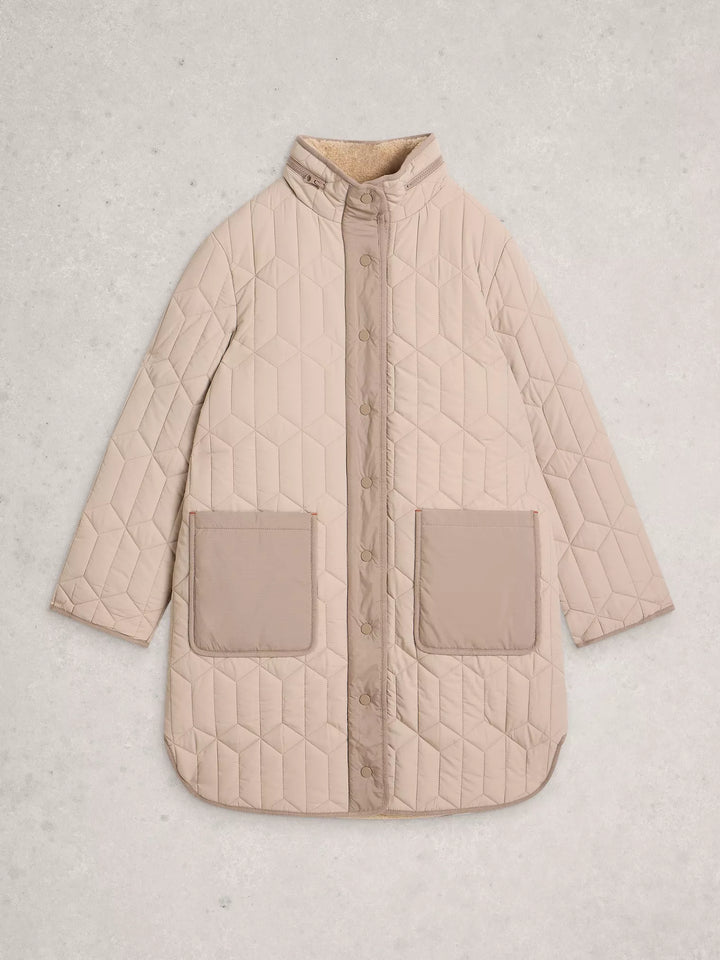 Carmel Borg Quilted Coat
